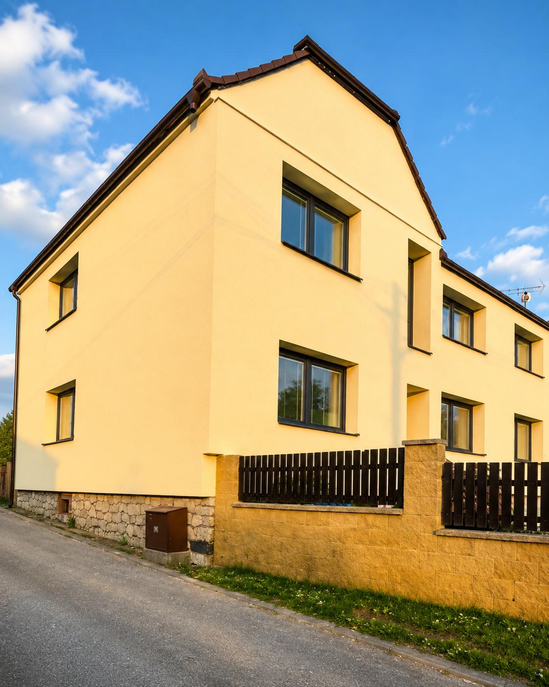 Kompletní realizace zateplené fasády rodinného domu